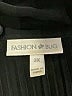 Fashion Bug 100% Polyester Black 3/4 Sleeve Blouse Size 3X - photo 7