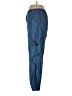 Almost Famous Blue Cargo Pants Size L - photo 5