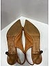Dior 100% Leather Tan Vintage Leather Slingback Heels Size EU 37 1/2 - photo 7