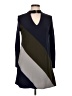 Slate & Willow Color Block Blue Casual Dress Size L - photo 1