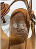 Dior 100% Leather Tan Vintage Leather Slingback Heels Size EU 37 1/2 - photo 4