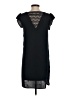 Vila 100% Polyester Solid Black Casual Dress Size XS - photo 2