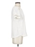 Mine 100% Polyester Ivory Short Sleeve Blouse Size S - photo 4