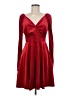 Assorted Brands Red Cocktail Dress Size M - photo 1