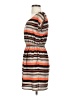 Soprano Stripes Orange Casual Dress Size XS - photo 5