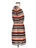 Soprano Stripes Orange Casual Dress Size XS - photo 4