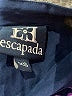 Escapada 100% Rayon Blue 3/4 Sleeve Blouse Size XS - photo 7