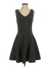 Dex Chevron-herringbone Black Cocktail Dress Size S - photo 1