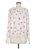 rue21 100% Polyester White Long Sleeve Blouse Size M - photo 1