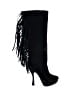 Mojo Moxy 100% Leather Black Boots Size 6 - photo 1