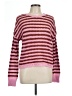 Vero Moda Stripes Pink Pullover Sweater Size L - photo 1