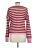 Vero Moda Stripes Pink Pullover Sweater Size L - photo 2