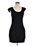 Express Solid Black Casual Dress Size 8 - photo 1