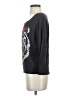 Chaser Black 3/4 Sleeve Top Size S - photo 5