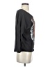 Chaser Black 3/4 Sleeve Top Size S - photo 4