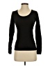 Active Basic Black Long Sleeve T-Shirt Size S - photo 1