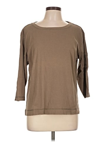 Chico's Design 3/4 Sleeve T-Shirt (view 1)