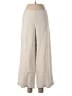 Eileen Fisher 100% Linen Ivory Linen Pants Size M - photo 1