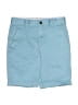 Mini Boden Solid Blue Shorts Size 10 - photo 1