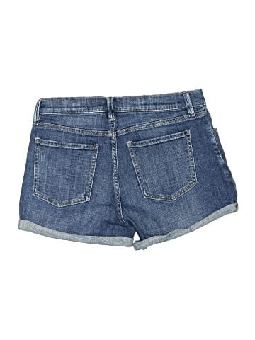 Cosmic Blue Love Denim Shorts (view 2)