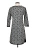 Max Studio Argyle Gray Casual Dress Size S - photo 2