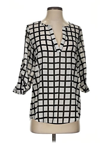 41Hawthorn 3/4 Sleeve Blouse (view 1)
