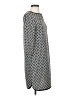 Max Studio Argyle Gray Casual Dress Size S - photo 4