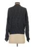 O'Neill 100% Viscose Houndstooth Black Long Sleeve Blouse Size S - photo 2