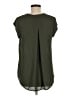 DR2 100% Polyester Green Short Sleeve Blouse Size M - photo 2