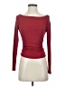 Shein Red Long Sleeve Top Size 4 - photo 1