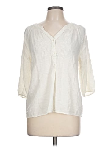 St. John's Bay 3/4 Sleeve Blouse (view 1)