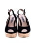 Stuart Weitzman Black Wedges Size 6 1/2 - photo 2