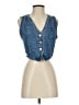 Zara Blue Denim Vest Size S - photo 1