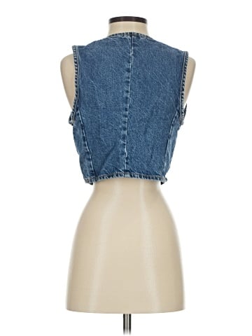 Zara Denim Vest (view 2)