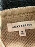 Lucky Brand 100% Polyester Chevron-herringbone Tan Pullover Sweater Size M - photo 7