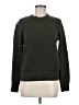 Ann Taylor LOFT 100% Cotton Solid Green Pullover Sweater Size M - photo 1