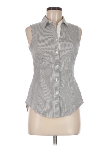 Karen Millen Sleeveless Button-Down Shirt (view 1)
