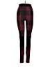 Alala Plaid Burgundy Leggings Size S - photo 1
