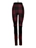 Alala Plaid Burgundy Leggings Size S - photo 2