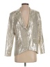 S'edge Metallic Silver Blazer Size S - photo 1