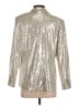 S'edge Metallic Silver Blazer Size S - photo 2