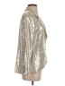 S'edge Metallic Silver Blazer Size S - photo 4