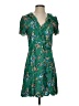 Promod Print Green Casual Dress Size S (estimated) - photo 1