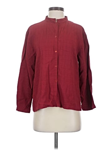 Eileen Fisher 3/4 Sleeve Button-Down Shirt (view 1)