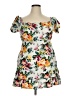 Speechless Floral White Cocktail Dress Size XL - photo 1