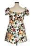 Speechless Floral White Cocktail Dress Size XL - photo 2