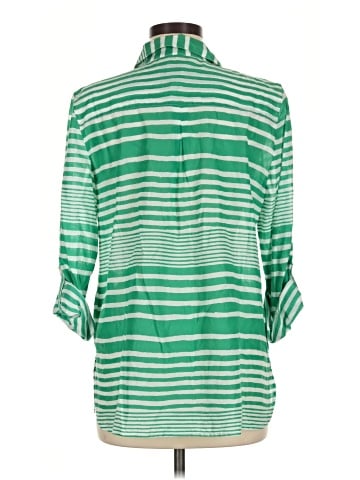 Chico's 3/4 Sleeve Button-Down Shirt (view 2)