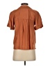 CAbi Brown Short Sleeve Blouse Size XS - photo 2