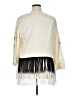 Twinset Ivory 3/4 Sleeve Blouse Size XL (estimated) - photo 2