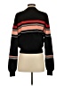 P.E Nation Stripes Black Pullover Sweater Size XS - photo 2